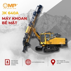 Máy Khoan Bề Mặt Bánh Xích JK640 – Giải Pháp Khoan Mỏ Tích Hợp Cabin Hiện Đại, Hiệu Suất Cao