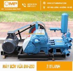 MÁY BƠM VỮA 3 PISTON BW250 (15KW)