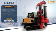 MÁY KHOAN CỌC NHỒI HR45A