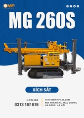 MÁY KHOAN GIẾNG MG 260S - KHOAN GIẾNG, KHOAN ĐỊA CHẤT ĐA NĂNG