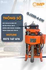 Mấy Khoan Khảo Sát Địa Chất SW/GJ200-4 - Khoan Thăm Dò Địa Chất - Khoan Giếng