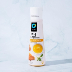 Mù tạt mật ong Chungjungone 320g | [청정원] 허니머스타드소스 320g