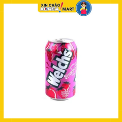Nước soda Welchs vị dâu 355ml