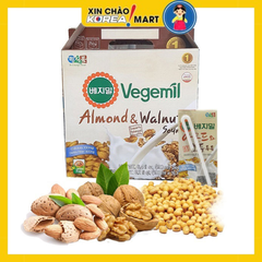 Sữa đậu nành Vegemil Almond & Walnut 190ml- 대용량 베지밀 아몬드와 호두 두유 190mll