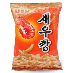 Bánh snack tôm cay Hàn Quốc Nongshim 90g | [농심] 새우깡새우깡 90g