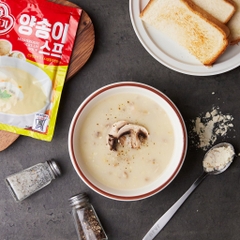 Súp nấm Mushroom Cream Soup Ottogi 80g | 오뚜기 양송이 스프 80g