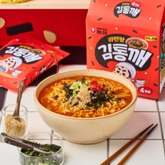 Mì Ramyun Wang Kim Tong KKae 100g | 농심 라면왕김통깨멀티 100g