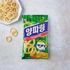 Bánh snack hành tây Nongshim 84g 농심 양파링 84g