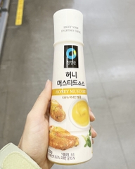 Mù tạt mật ong Chungjungone 320g | [청정원] 허니머스타드소스 320g