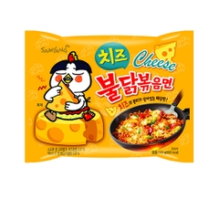 Mì gà cay phô mai Samyang 140g | 삼양 치즈 불닭볶음면 멀티 140g