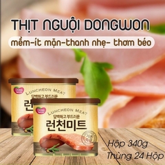 Thịt hộp Dongwon Luncheon Meat vị heo 200g và 340g | 동원 런천미트 200g, 340g