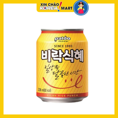Nước gạo lên men Pando 238ml | 팔도 비락식혜 238ml
