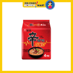 [농심]  Mì Shin Ramyun the red 125g*4
