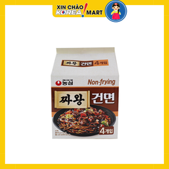 [농심]  Mì tương đen Jjawang không chiên 119g*4