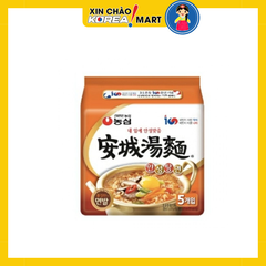 [농심] Mì ăn liền Ansongtangmyen Nongshim 125g*5