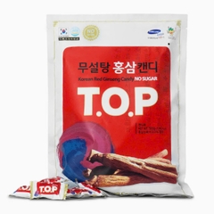 [대산] 무설탕 홍삼캔디 500g - Kẹo hồng sâm không đường Top 500g
