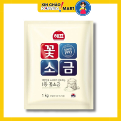 Muối ăn Hàn Quốc - 사조 꽃소금 1kg