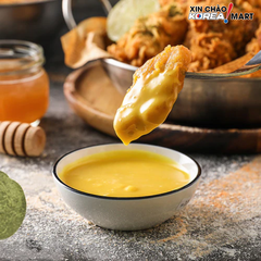 Mù tạt mật ong Chungjungone 320g | [청정원] 허니머스타드소스 320g