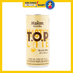 Cà phê sữa Hàn Quốc T.O.P Maxim 200ml | 맥심 티오피 마스터 라떼 200ml
