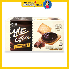 Bánh quy Sand Ace vị Choco 204g 해태 샌드에이스 찐 ~ 초코 204g