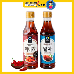 Nước mắm cá cơm / cá chình Daesang 500g 대상 청정원 멸치액젓 / 까나리액젓 500g