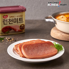 Thịt hộp Dongwon Luncheon Meat vị heo 200g và 340g | 동원 런천미트 200g, 340g