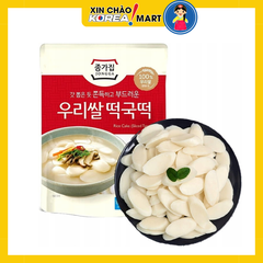 Bánh gạo Jongga dạng lát 500g | 종가집 데이즈 순쌀떡국떡 500g