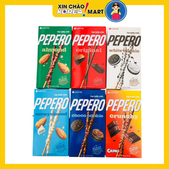 Bánh que Lotte Pepero 32g/37g/39/47g | 롯데제과 빼빼로 8종