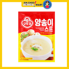 Súp nấm Mushroom Cream Soup Ottogi 80g | 오뚜기 양송이 스프 80g