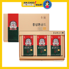 Nước hồng sâm pha sẵn KGC Cheong Kwan Jang Tonic Gold 40ml x 30 gói | 홍삼톤골드 40ml x 30포
