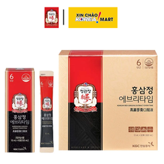 Nước hồng sâm Everytime 10ml*30 gói | 정관장 홍삼정 에브리타임 10ml*30포