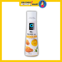 Mù tạt mật ong Chungjungone 320g | [청정원] 허니머스타드소스 320g