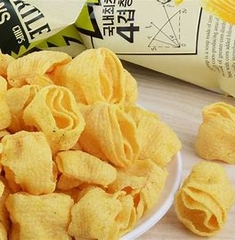 Bánh snack bắp rùa Hàn Quốc vị súp bắp Turtle Chips Sweet Corn Flavor Orion 80g | 꼬북칩 콘스프맛 80g