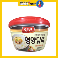 Cháo gà ăn liền Hàn Quốc Yanban 285g | 양반 영양닭죽 285g