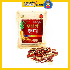 Kẹo hồng sâm không đường Hàn Quốc Red Ginseng 500g | 무설탕 캔디 500g