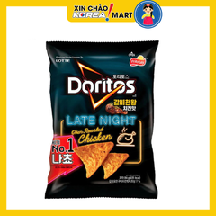Bánh snack vị gà Doritos Late Night Lotte 84g | 도리토스갈비천왕 84g