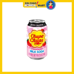 Nước chupa chups·soda sữa dâu 350ml