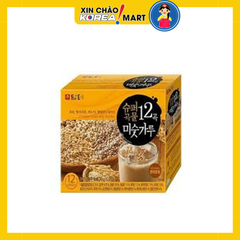 Bột ngũ cốc 12 loại đậu Hàn Quốc hộp màu vàng
