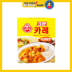 OTTOGI Curry cay nhẹ nấu 3 phút 200G