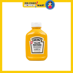 Mù tạt màu vàng Heinz Squeezable 255g