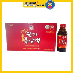 Nước uống hồng sâm wonki - 원기 홍삼액 100ml*10 chai