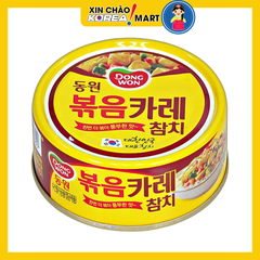 Cá ngừ đóng hộp vị cà ri Ottogi 100g | 동원 볶음카레 참치 100g