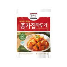 Kim chi củ cải 500g [냉장-종가집]깍두기 500g
