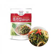 Kim chi lá củ cải Jongga 500g  | [종가집] 열무김치 500g