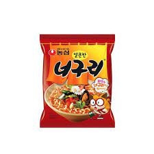 Mì hải sản cay Neoguri Nongshim 120g | 농심 얼큰한 너구리 120g