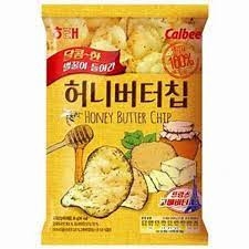 Snack bơ mật ong phô mai tươi 60g 해태 허니버터칩 60g
