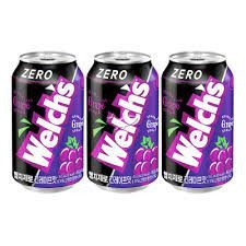 Nước welchs zero vị nho 355ml