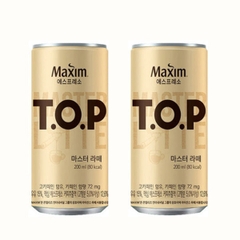 Cà phê sữa Hàn Quốc T.O.P Maxim 200ml | 맥심 티오피 마스터 라떼 200ml