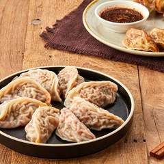 Bánh Mandu há cảo Haitai nhân kim chi 450g | 해태 고향만두 김치가득 만두 450g