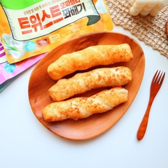 Bánh quẩy xoắn Pulmuone nhân phô mai mozzarella 336g | 트위스트 모짜렐라 꽈배기 336g